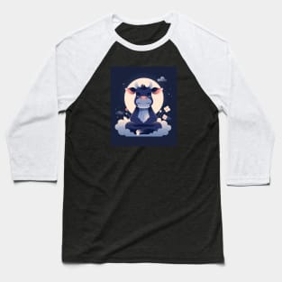 Cute Meditating Baseball T-Shirt